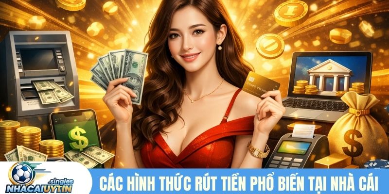 Các hình thức rút tiền phổ biến tại các nhà cái