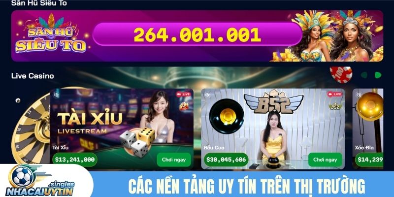 Các nhà cái uy tín qua đánh giá khách quan