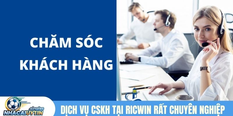 Dịch vụ CSKH tại Ricwin rất chuyên nghiệp