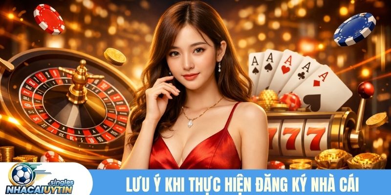 Lưu ý quan trọng khi thực hiện đăng ký nhà cái
