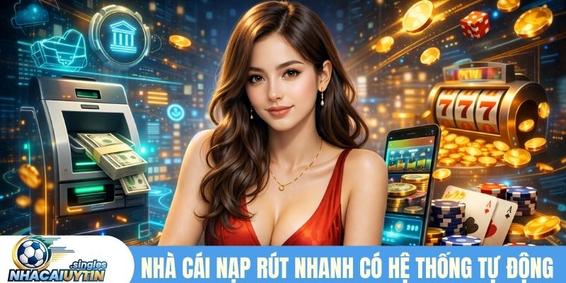 Nhà cái nạp rút nhanh có hệ thống tự động